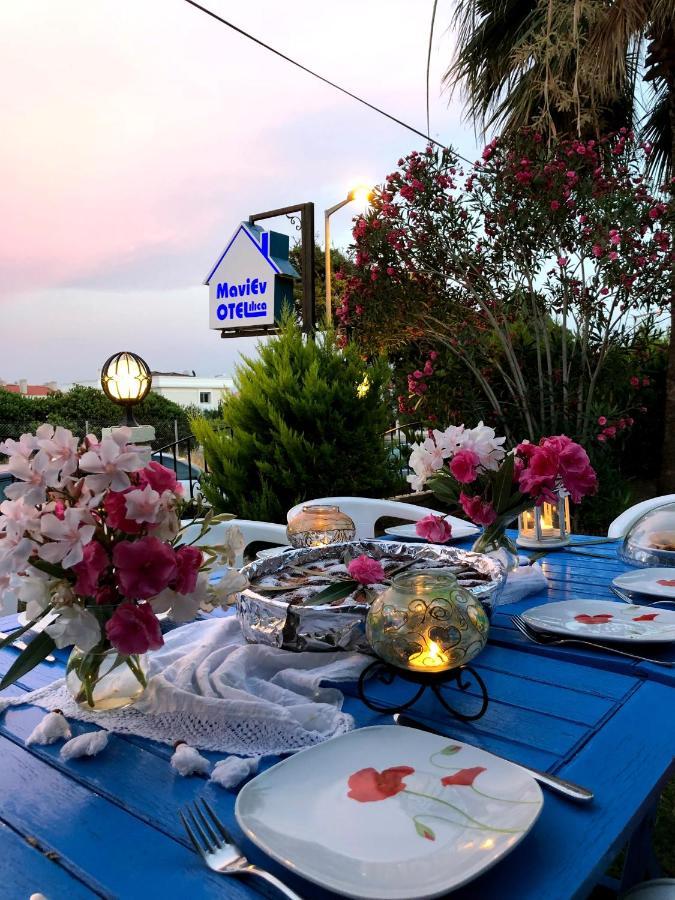 Maviev Otel Cesme Bagian luar foto
